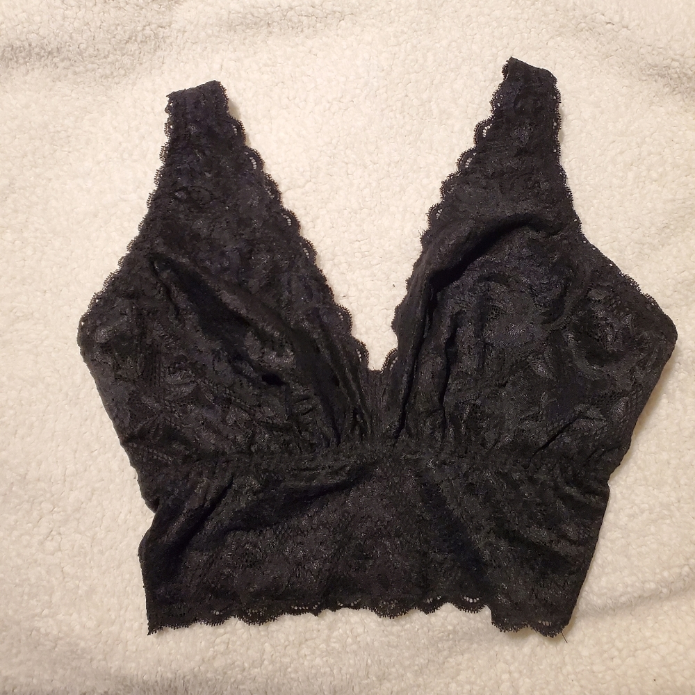 Cosabella Curvy Plungie Longines Lace Bra - medium